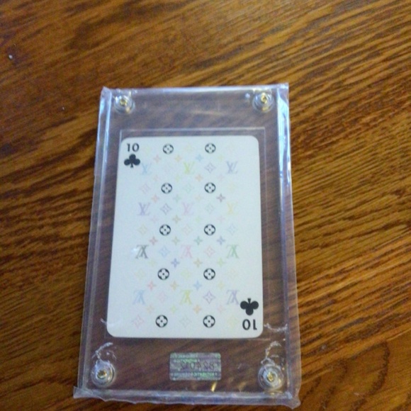 Louis Vuitton Murakami Card 10 of Clubs sealed in plastic authentic - Picture 2 of 3